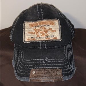 True Religion Worn Patch Hat